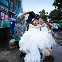 雨中新娘,见证新娘的美丽蜕变